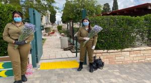 בתי העלמין הצבאיים נערכים ליום הזיכרון בצל הקורונה צילום: דובר צה"ל יום הזכרון