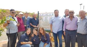 לוחמי האצל והלחי שהשתתפו בפרוייקט צילום: רועי חדי התיישבות