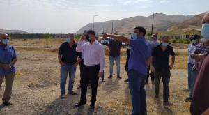 השר הנגבי בביקור ביישוב צילום: מבואות יריחו התיישבות