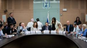 הדיון בוועדה על חוק המצלמות צילום: יונתן זינדל, פלאש 90 פוליטי
