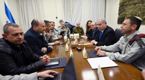 הערכת המצב בקריה, אמש צילום: אריאל חרמוני, משרד הביטחון ביטחון