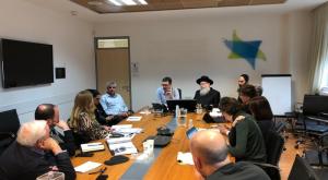 הדיון בוועדת הבחירות צילום: הותר לשימוש פוליטי