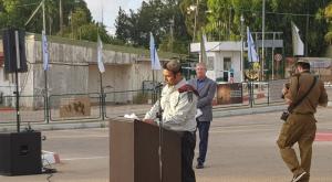 הטקס בבסיס הרבנות צילום: דובר צה"ל ברנז'ה