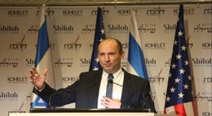 בנט בכנס פורום קהלת צילום: אוליביה פיטוסי ביטחון