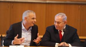 נתניהו וכחלון בישיבת הממשלה צילום: ללא חדשות