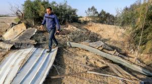 נזקי הפגזות צה"ל בעזה צילום: עאבד רחים חאטיב, פלאש 90 ביטחון