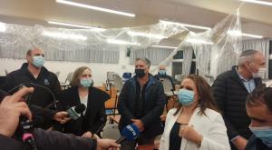 חגית משה במטה הבית היהודי  צילום: ללא פוליטי