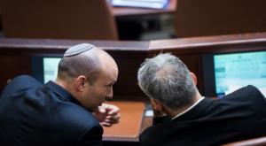 בנט ולפיד. מי יהיה הראשון ברוטציה צילום: יונתן זינדל/פלאש 90 פוליטי
