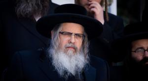 האדמו"ר מסאטמר בביקורו בירושלים צילום: יונתן זינדל, פלאש 90 פוליטי