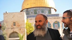 הרב רא"ם הכהן בהר הבית צילום: חיים קרויזר, מטה ארגוני המקדש חדשות