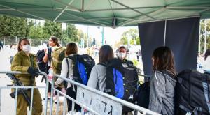 גיוס בצל הקורונה, בחודש מרץ צילום: פלאש 90 ביטחון