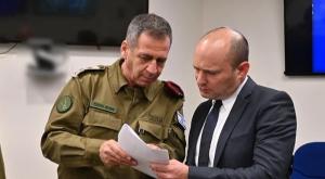 בנט עם כוכבי. הפריצה נקודתית צילום: אריאל חרמוני, משרד הביטחון חדשות