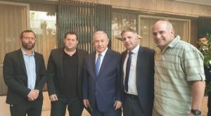 ראש הממשלה עם ראשי המועצות ביש"ע צילום: לשכת ראש הממשלה פוליטי