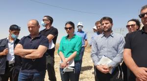 ימינה בסיור בנגב צילום: יח"צ דעות