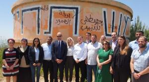 חברי הכנסת בסיור בצפון השומרון צילום:  רועי חדי התיישבות