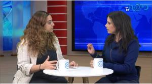 שקד באולפן כיפה  צילום: כיפה חדשות