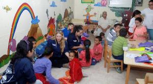 ילדים במקלט צילום: Dudu Greenspan/FLASH90 חדשות