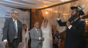 החתונה המיוחדת צילום: צילום מסך חדשות