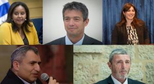 ציפי חוטובלי, יועז הנדל, פנינה טמנו-שטה, רפי פרץ, זאב אלקין צילום: יח"צ, מרים אלסטר\פלאש 90, יונתן סינדל\פלאש 90,  דעות