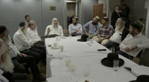 רבני הציונות הדתית עם סמוטריץ' צילום: דוברות ימינה פוליטי