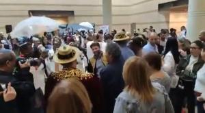 השר סמוטריץ' בחג הסיגד צילום: צילום מסך ברנז'ה