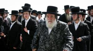 האדמו"ר מויזניץ- רבי ישראל הגר צילום: דוד כהן פוליטי