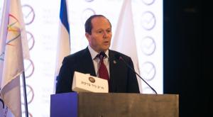 ניר ברקת בכנס יועצי המס צילום: רועי בית און חדשות