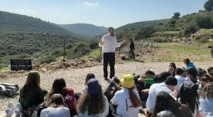 הנטיעה לזכר רנה צילום: בני עקיבא חדשות