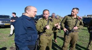 בנט בסיור צילום: אריאל חרמוני / משרד הביטחון חדשות