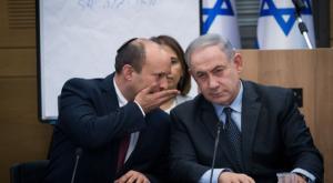 בנט ונתניהו צילום: יונתן סינדל/ פלאש 90 פוליטי