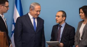  גמזו ונתניהו. "ידעתם על זה כל היום, רק אני לא ידעתי" צילום: Hadas Parush/Flash90 חדשות
