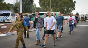 מגייסים חדשים בבקו"ם. ארכיון צילום: אבי דישי, פלאש 90 ביטחון