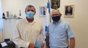 הרב פרץ וזאב שוורץ צילום: ללא חדשות