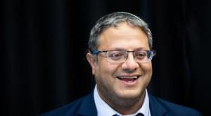איתמר בן גביר יו"ר עצמה יהודית צילום: Yonatan Sindel/Flash90 פוליטי