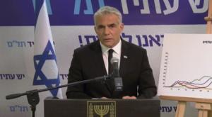 יאיר לפיד צילום: צילום מסך חדשות