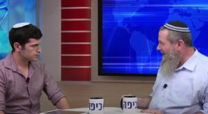 אבי מעוז באולפן כיפה צילום: כיפה חדשות