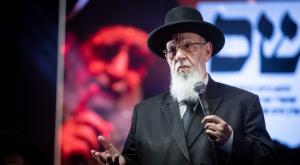 חכם שלום כהן זצ"ל צילום: Aharon Krohn/Flash90 חדשות