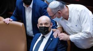 בנט ואורבך  צילום: Yonatan Sindel/Flash90 פוליטי