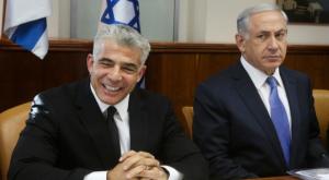 לפיד ונתניהו צילום: Israel Sellem/POOL/Flash90 חדשות