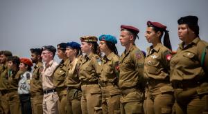 החיילים המצטיינים יגיעו לבית הנשיא |  צילום: Yonatan Sindel/Flash90 יום העצמאות