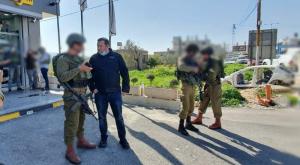 אזור הפיגוע הבוקר צילום: רועי חדי מבזקים