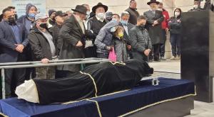 בן גביר באחת הללוויות צילום: ללא חדשות