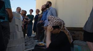 התושבים המפונים צילום: מועצה אזורית הר חברון התיישבות