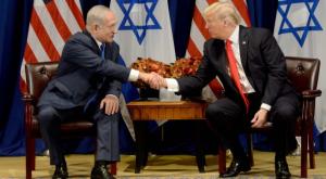 מתקשים לעזוב. טראמפ ונתניהו צילום:  Avi Ohayon/GPO  פוליטי