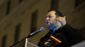 קורא להחלת ריבונות עכשיו. יוסי דגן צילום: Yonatan Sindel/Flash90 חדשות