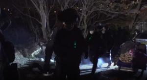 כוחות המשטרה, הלילה צילום: דוברות המשטרה חדשות