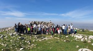 הר עיבל היום,  צילום: פורום ערבות יהודית בשומרון פרשת כי תבוא