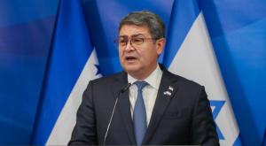 נשיא הונדורס לשעבר, חואן אורלנדו הרננדז צילום:  Amit Shabi/POOL חדשות