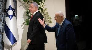ריבלן ונתניהו לאחר בחירות הסבב השני, ספטמבר 2019 צילום: Yonatan Sindel/Flash90 פוליטי