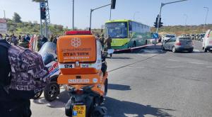 פיגוע בגוש עציון צילום: דוברות איחוד הצלה חדשות